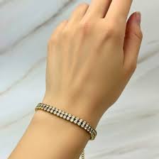 Silver mesh bracelet